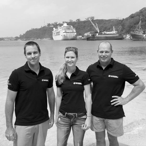 The Seal Superyachts Vanuatu Team. The Superyacht Agency for Vanuatu.