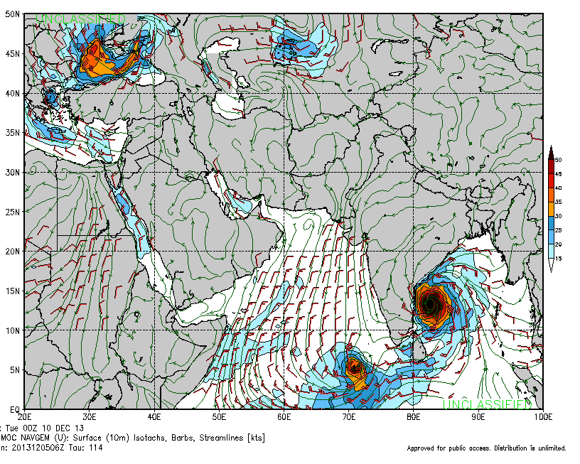 Tropical storm typhoon 06B Indian Ocean Superyacht Agent