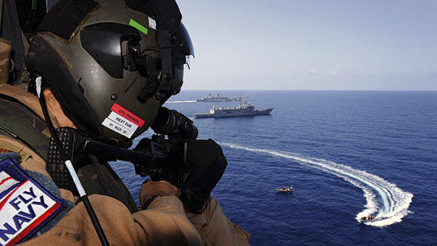 Superyacht Security Helicopter Navy Escort Piracy