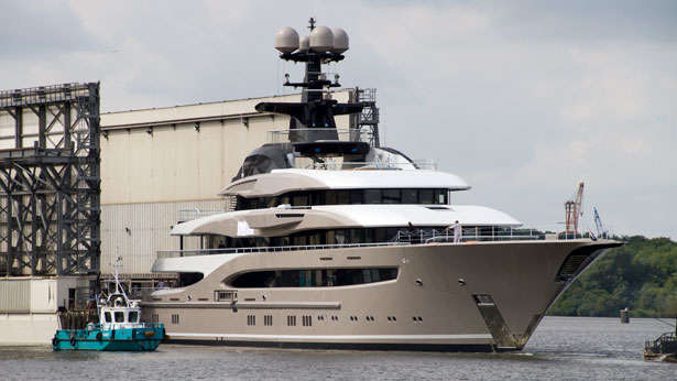 Lürssen Superyacht Kismet II Launch