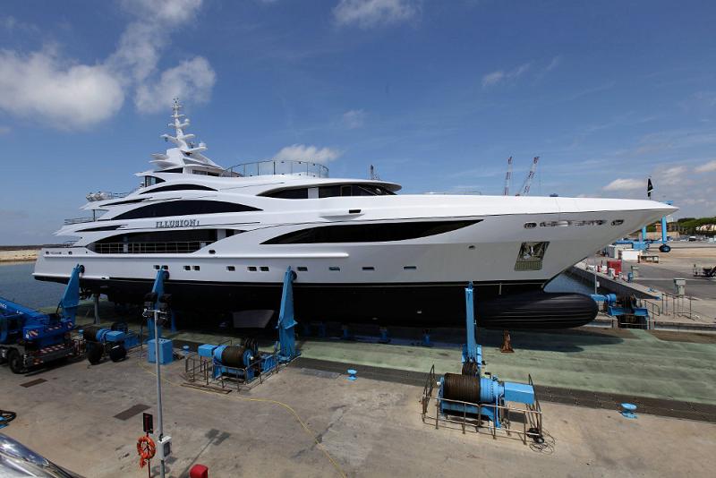 Benetti Launches 58M Superyacht Illusion I Yacht Agent Seal Superyachts