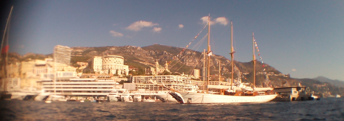 Monaco Yacht Show 2014 scene crop