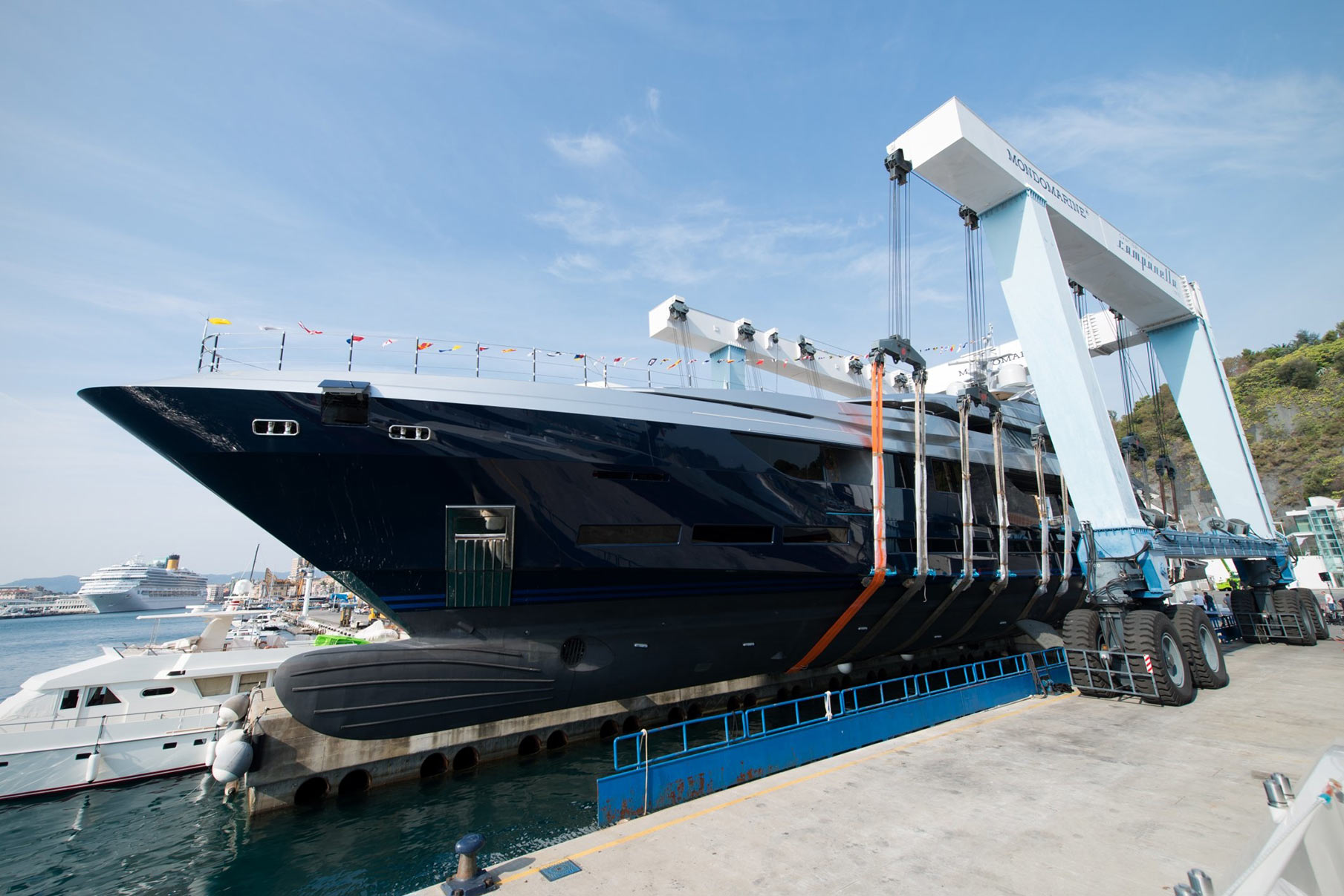 Mondomarine launches of its largest yacht