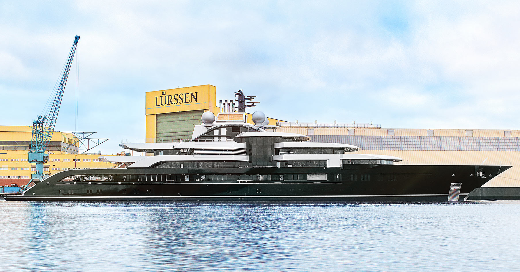 Superyacht 'Project Thunder' Launched.