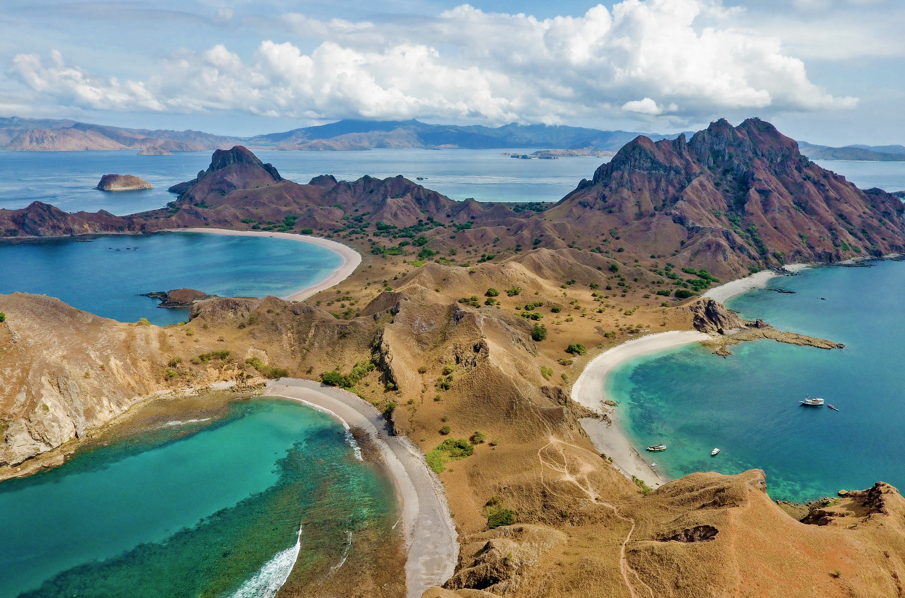 Komodo, Indonesia via Seal Superyachts.