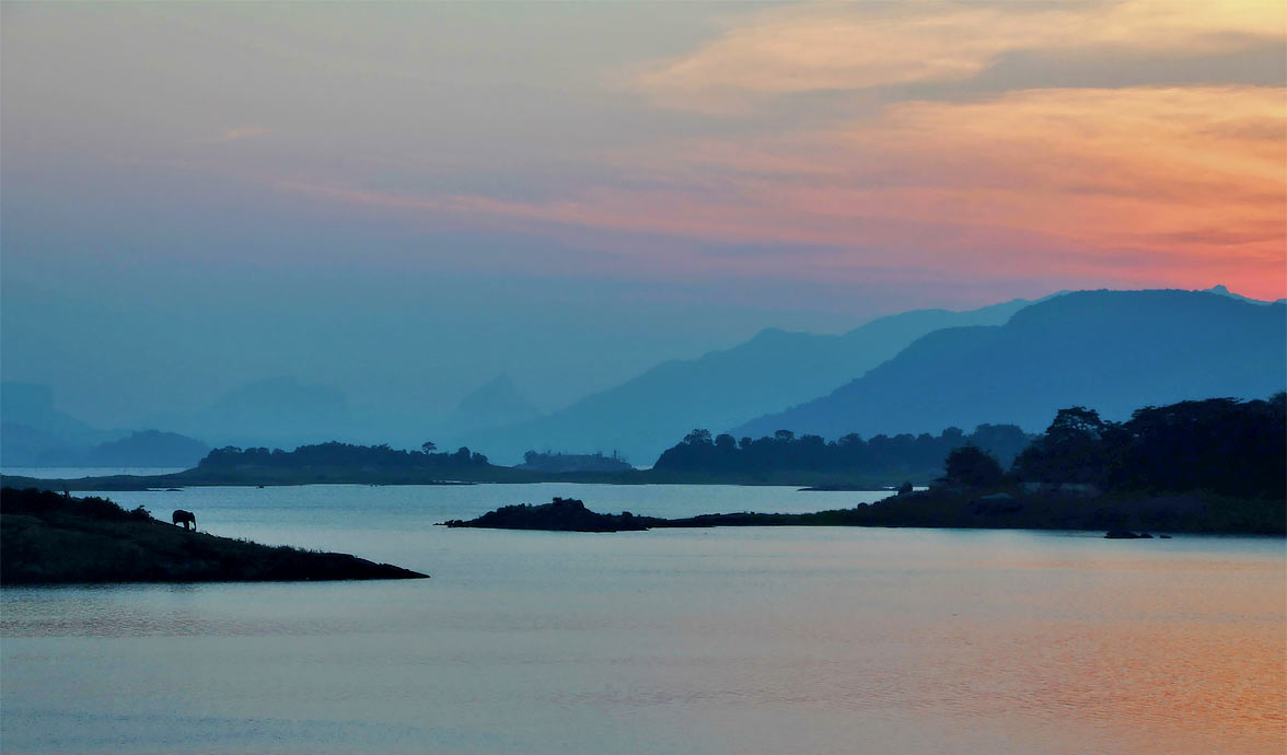 See the sunset with elephants Sri Lanka’s Gal Oya via superyacht.