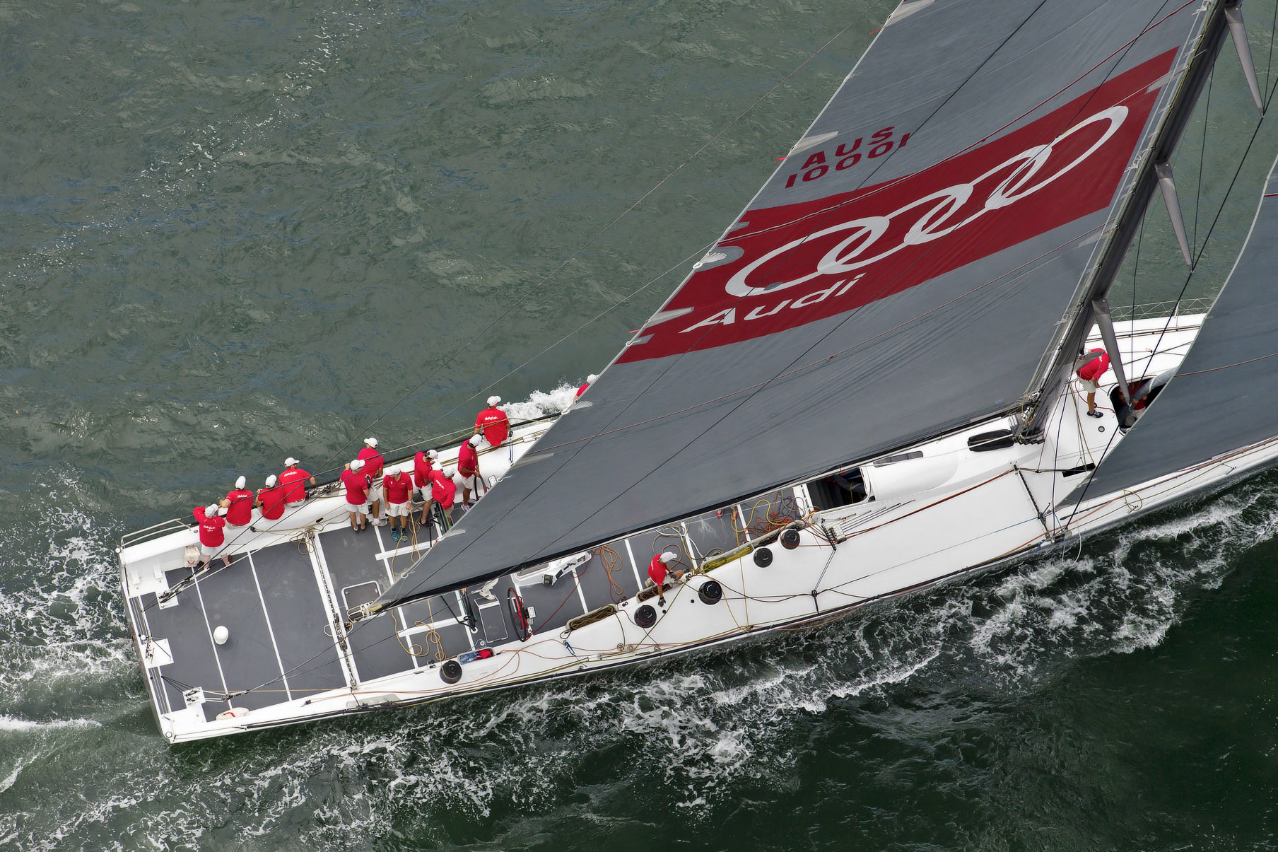 yacht racing line honors