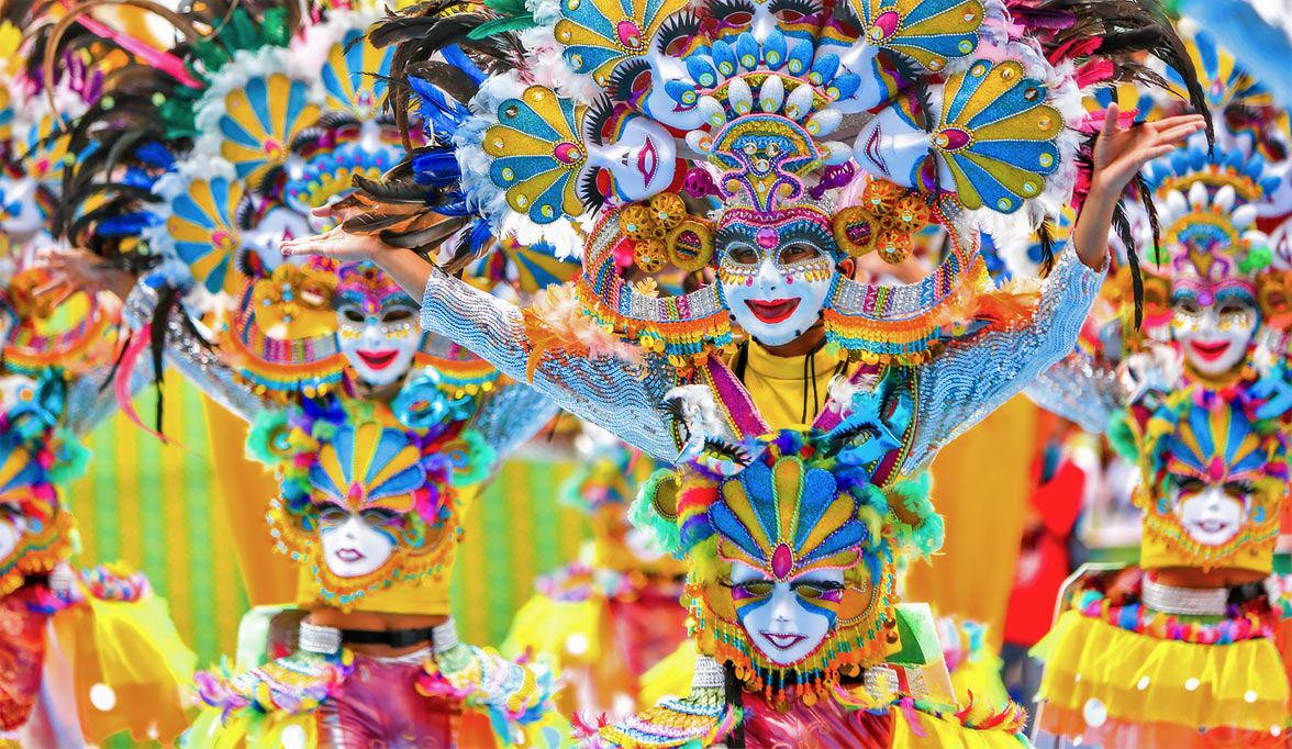 Maskara Festival in the Philippines, by Seal Superyachts.