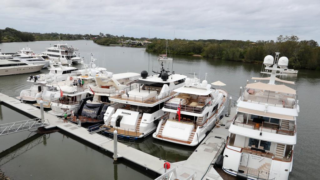 The Coomera River, on the Gold Coast, will be dredged to suit the needs of Superyachts.