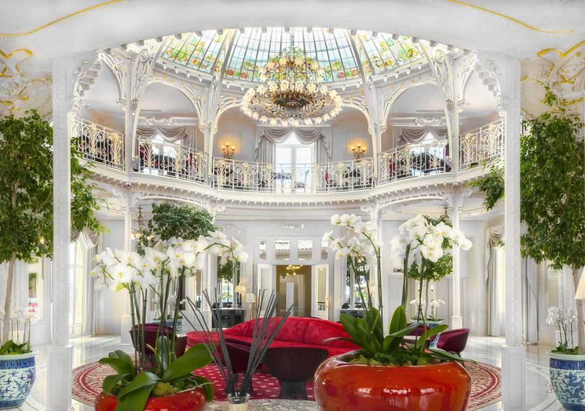 Hôtel Hermitage - Lobby Jardin d'hiver