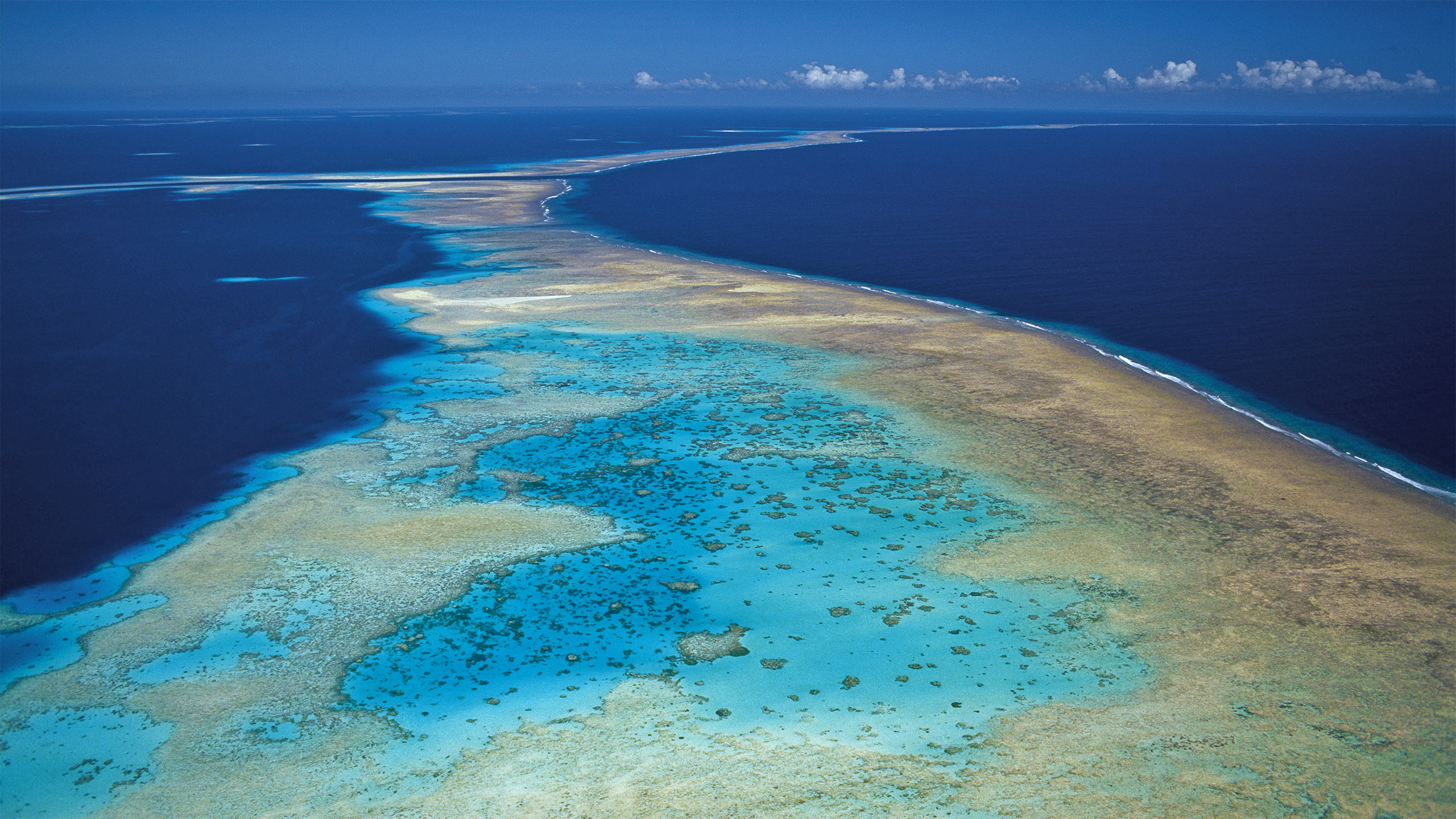 Solomon Islands drone footage by superyacht