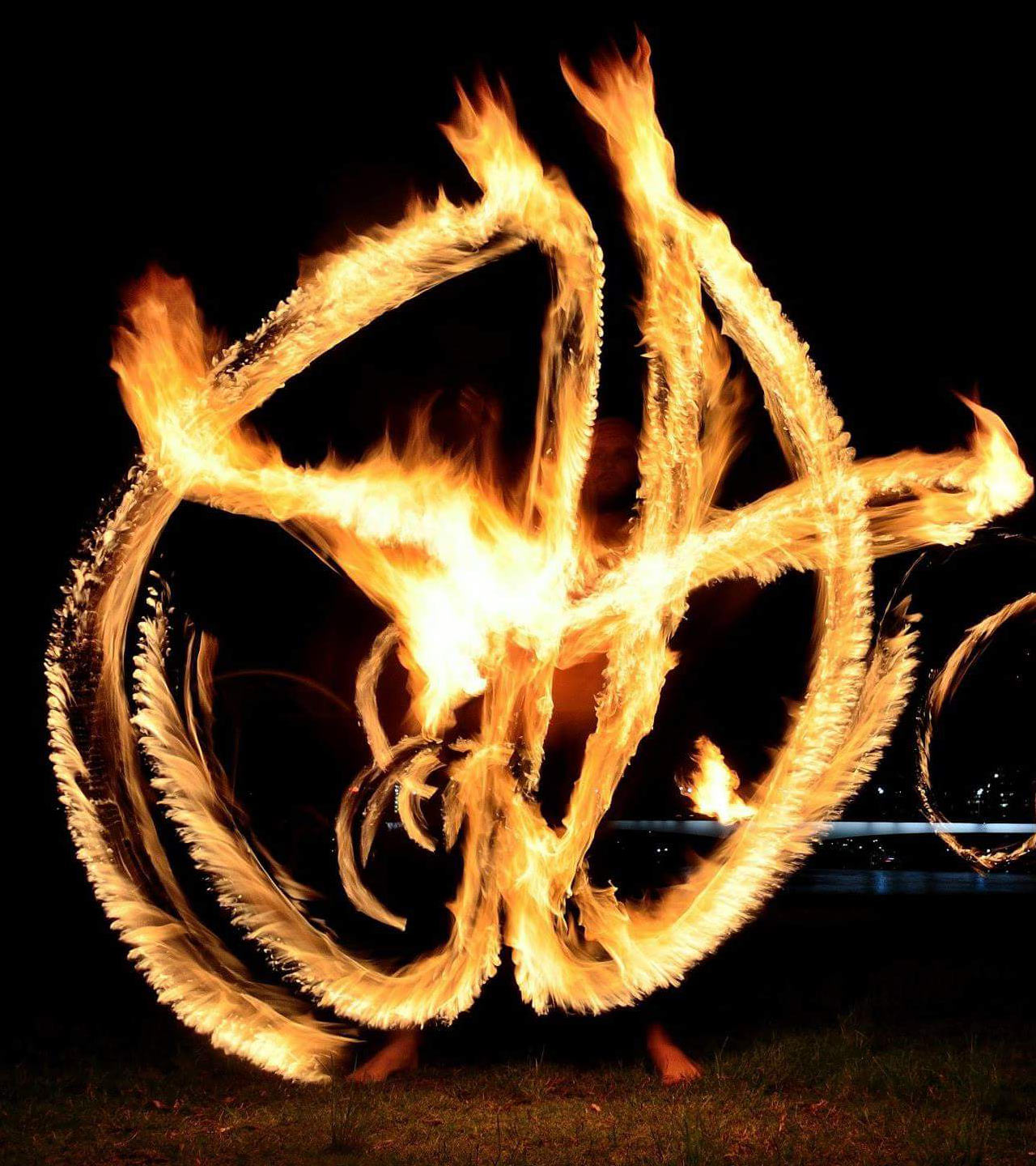 Fire Twirling, Full Moon Party, Thailand