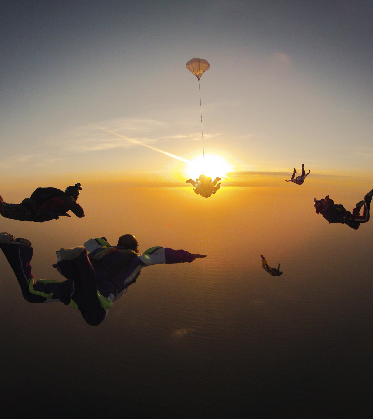 Skydiving