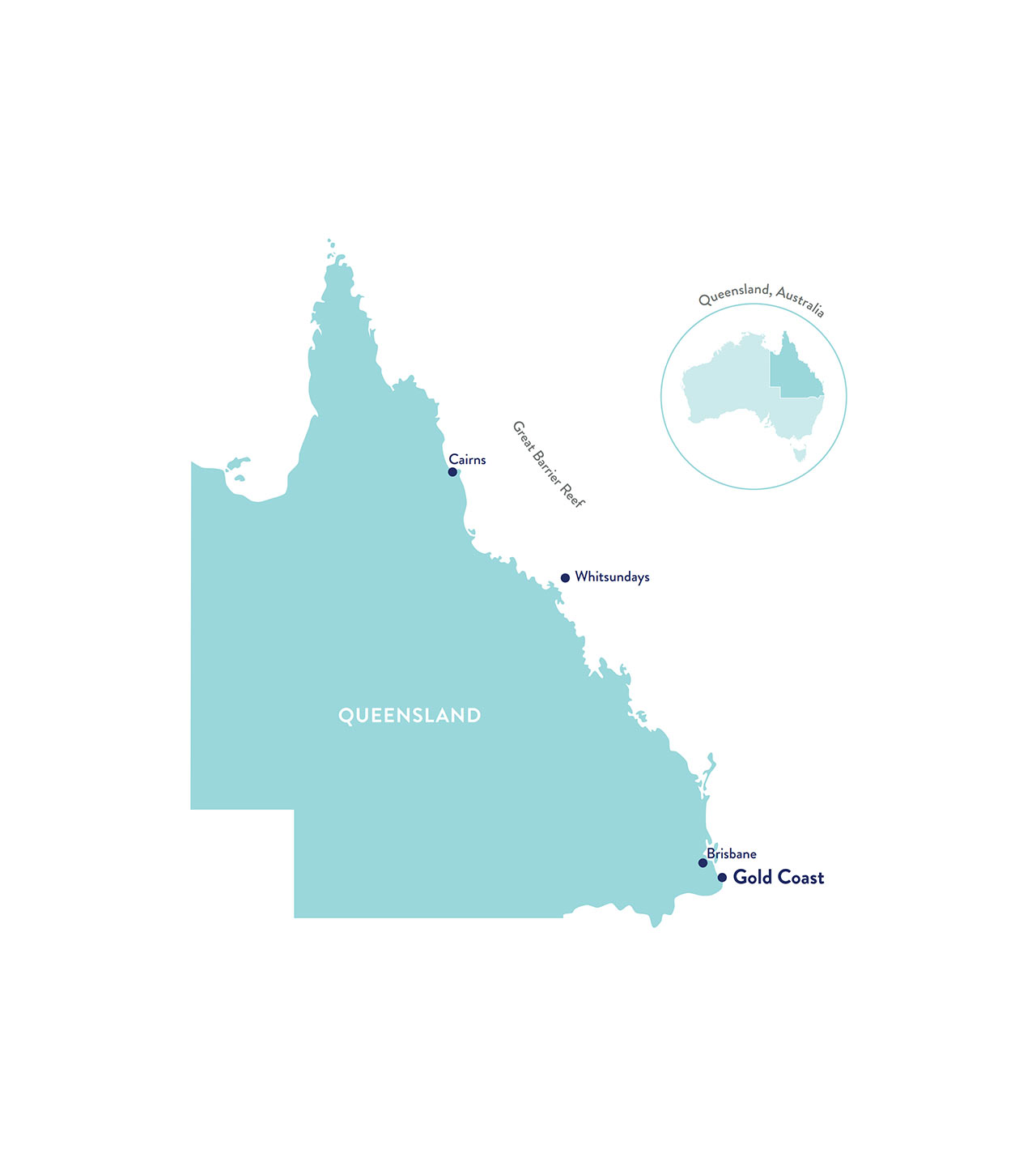 Queensland Map