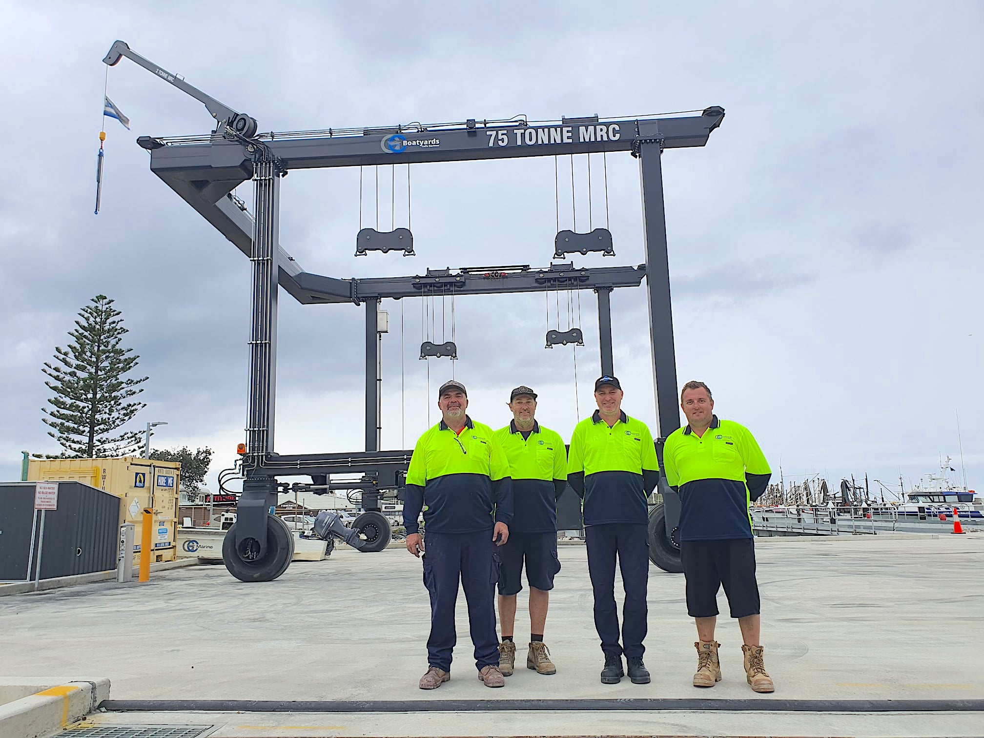 Now Open – 75t Marine Travel Lift And Boatyard Services Coffs Harbour
